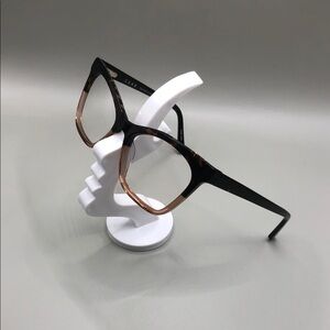 L.A.M.B. by Gwen Stefani LA061 Lamb Eyeglasses Cat Eye Tortoise Tan Gradient